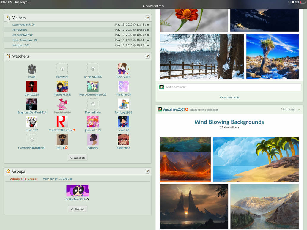 Deviantart Old Ui Old deviantart page design#3 by Amazing-A2001 on DeviantArt