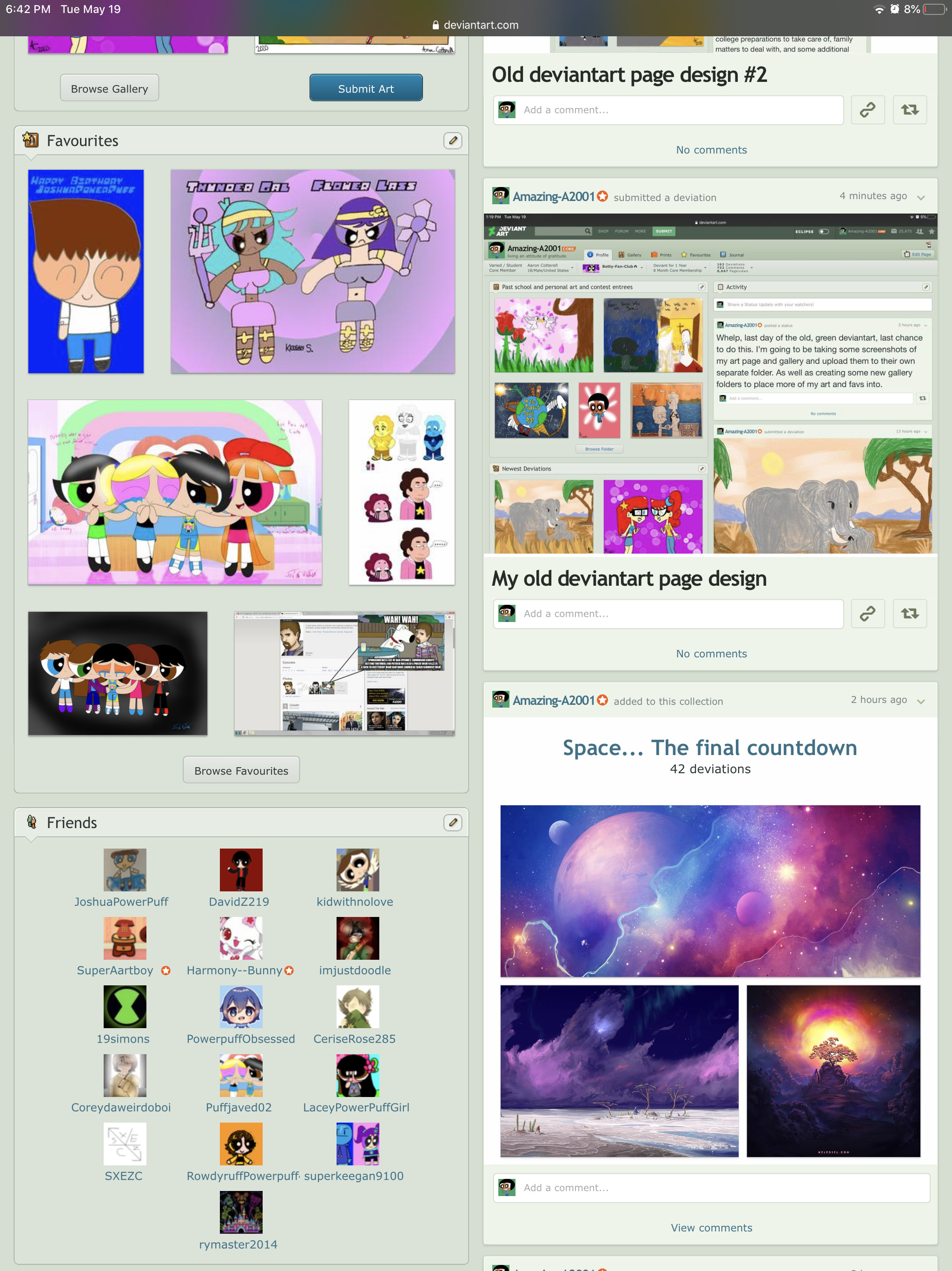 Old deviantart design #4 by Amazing-A2001 on DeviantArt