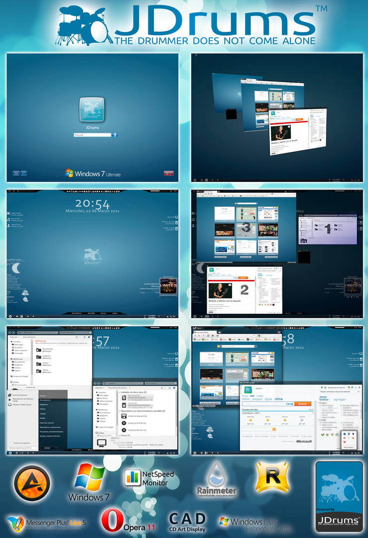Jdesktop JDesktop +Windows 7+ by JDrums05 on DeviantArt