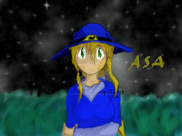 Asa Redesign Shading test with background by trainaurion on DeviantArt