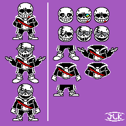 Undertale Hardmode Sans Fight Phase 3. by MatTheSleepyBoi on DeviantArt