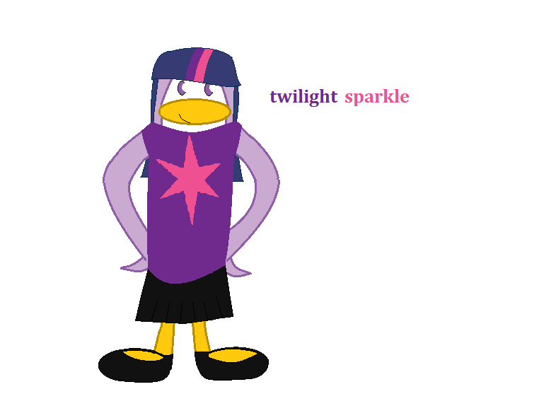 twilight sparkle penguin