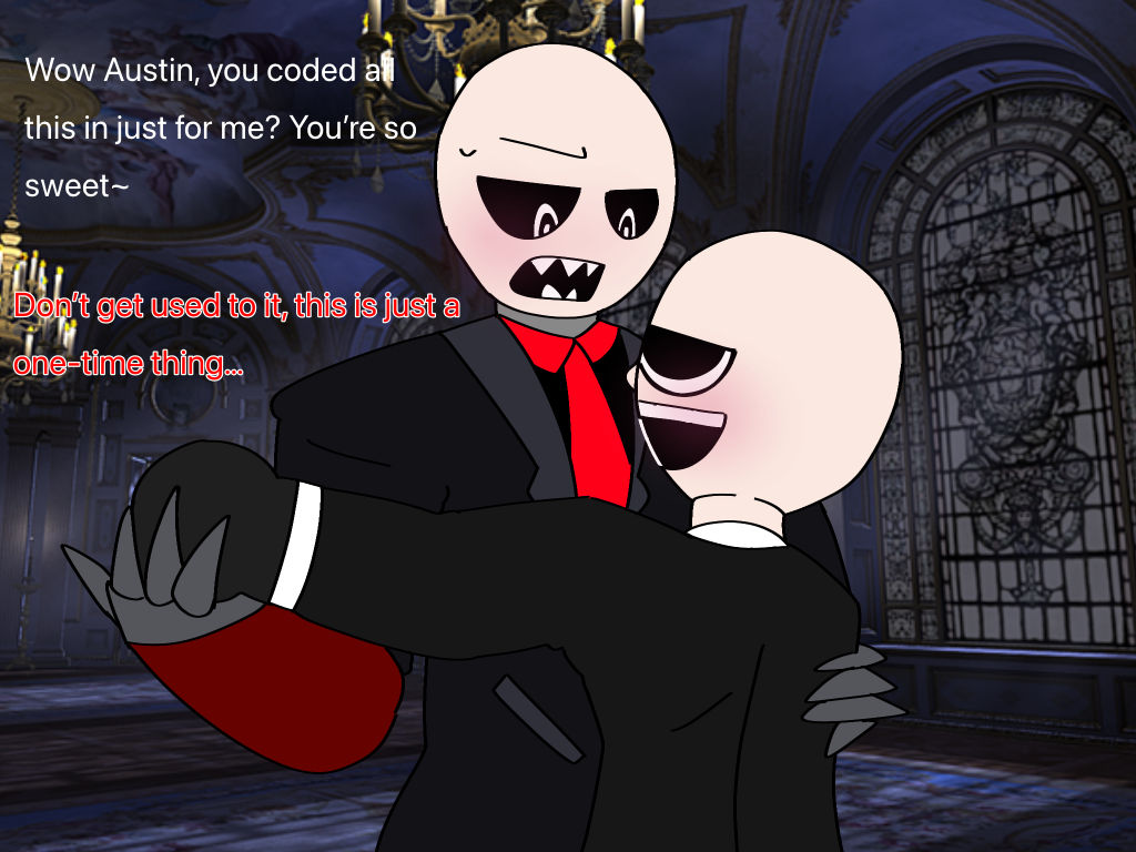 Eteled Rage Austin and Eteled slow dancing by SH4D0WTUX on DeviantArt