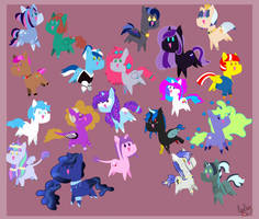 All my mlp ocs