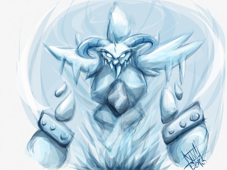 Ahune, The Frost Lord by fenrier on DeviantArt