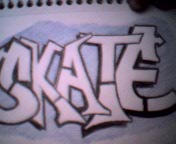 skate graffiti