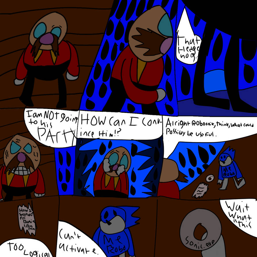 Sunky Vs. NeedleMouse Comic Page 1 by FlipiripM on DeviantArt