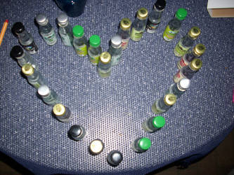 The bottle heart