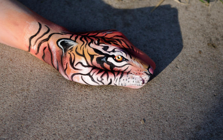 Tiger Hand Configuration Tiger Hand by KlairedeLys on DeviantArt