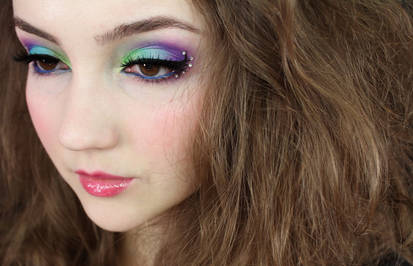 Peacock Makeup