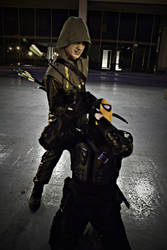 Green Arrow and Deathstroke (Momocon '14)