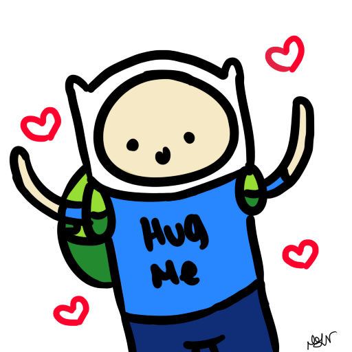 Hug Fin Hug Finn by PandaHeroBases on DeviantArt