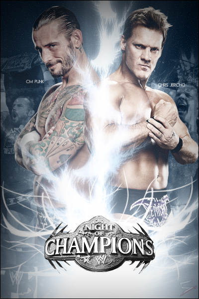 WWE Night Of Champions 2012 Custom Poster