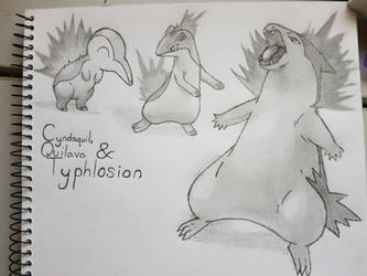 Cyndaquil evolutions