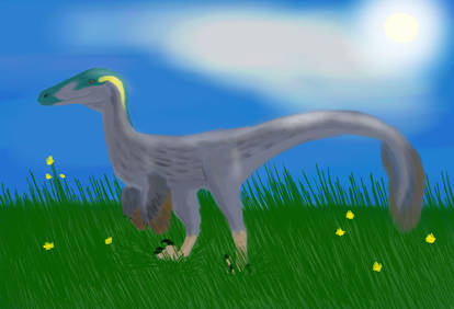 Cartoon Austroraptor