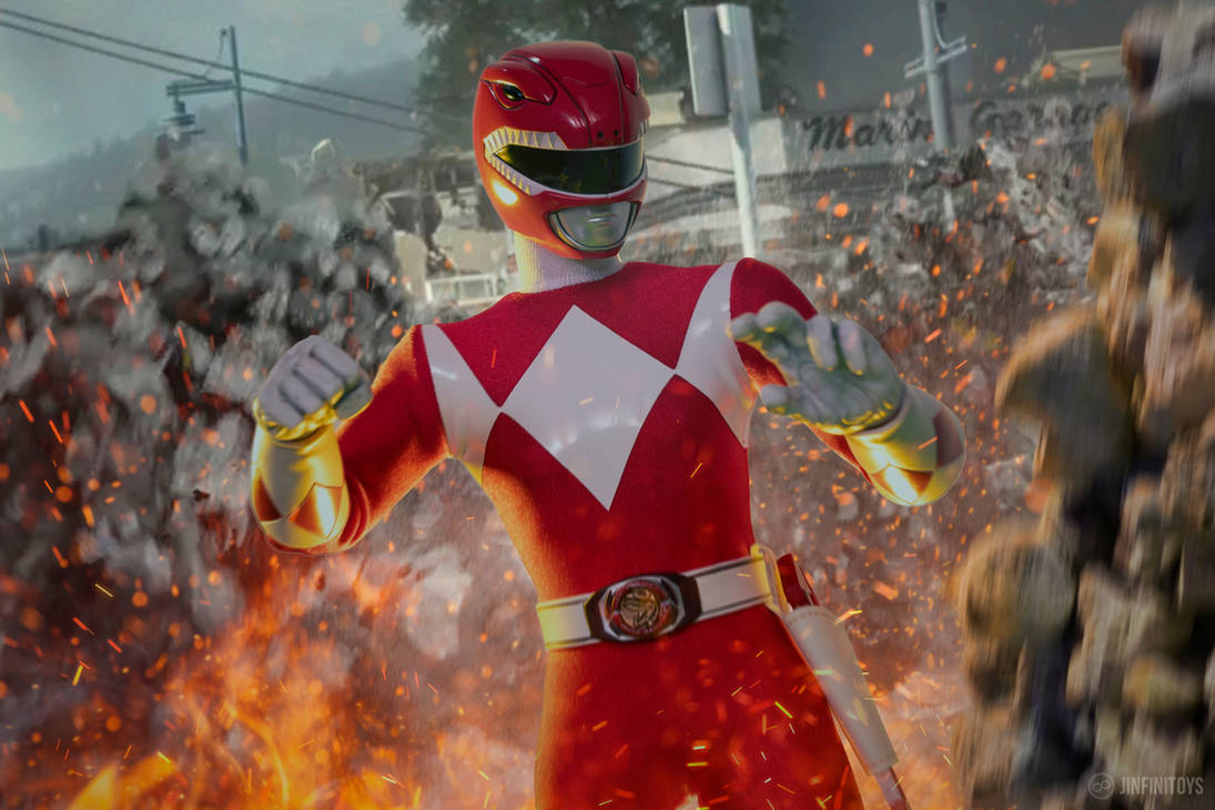 Red M Rng MMPR Red Ranger #1 by Metalliex-XYZ on DeviantArt