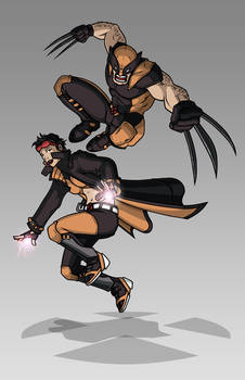 X-men Costume Redesign: Wolverine and Jubilee