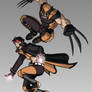 X-men Costume Redesign: Wolverine and Jubilee