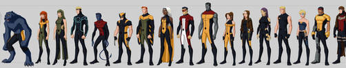 X-men Costume Redesigns by Hiroki8