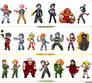 X-team sprites lineup