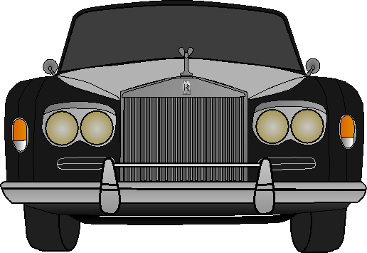 1971 Rolls Royce Sliver Shadow Front View by RaphaelTheMClass on DeviantArt