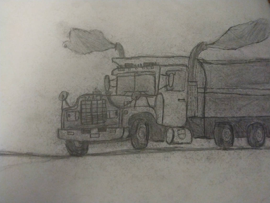 Mack R Model Drawing by RaphaelTheMClass on DeviantArt