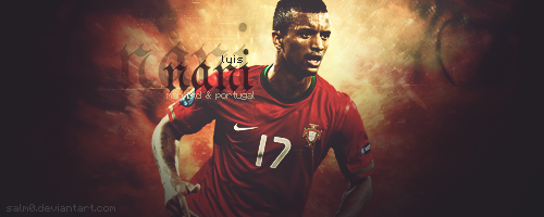 Luis Nani - Portugal Signature