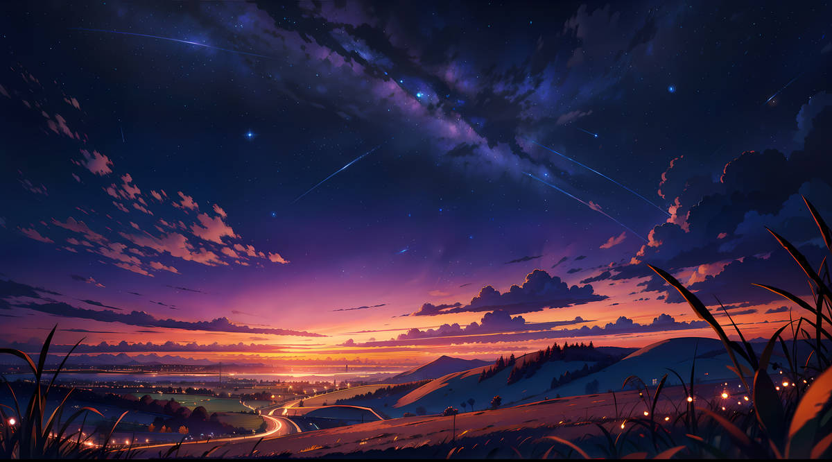 Anime landscape 4k Wallpaper by CYBERxYT on DeviantArt