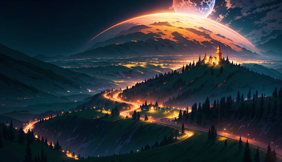 Anime Night 4k landscape wallpaper by CYBERxYT on DeviantArt