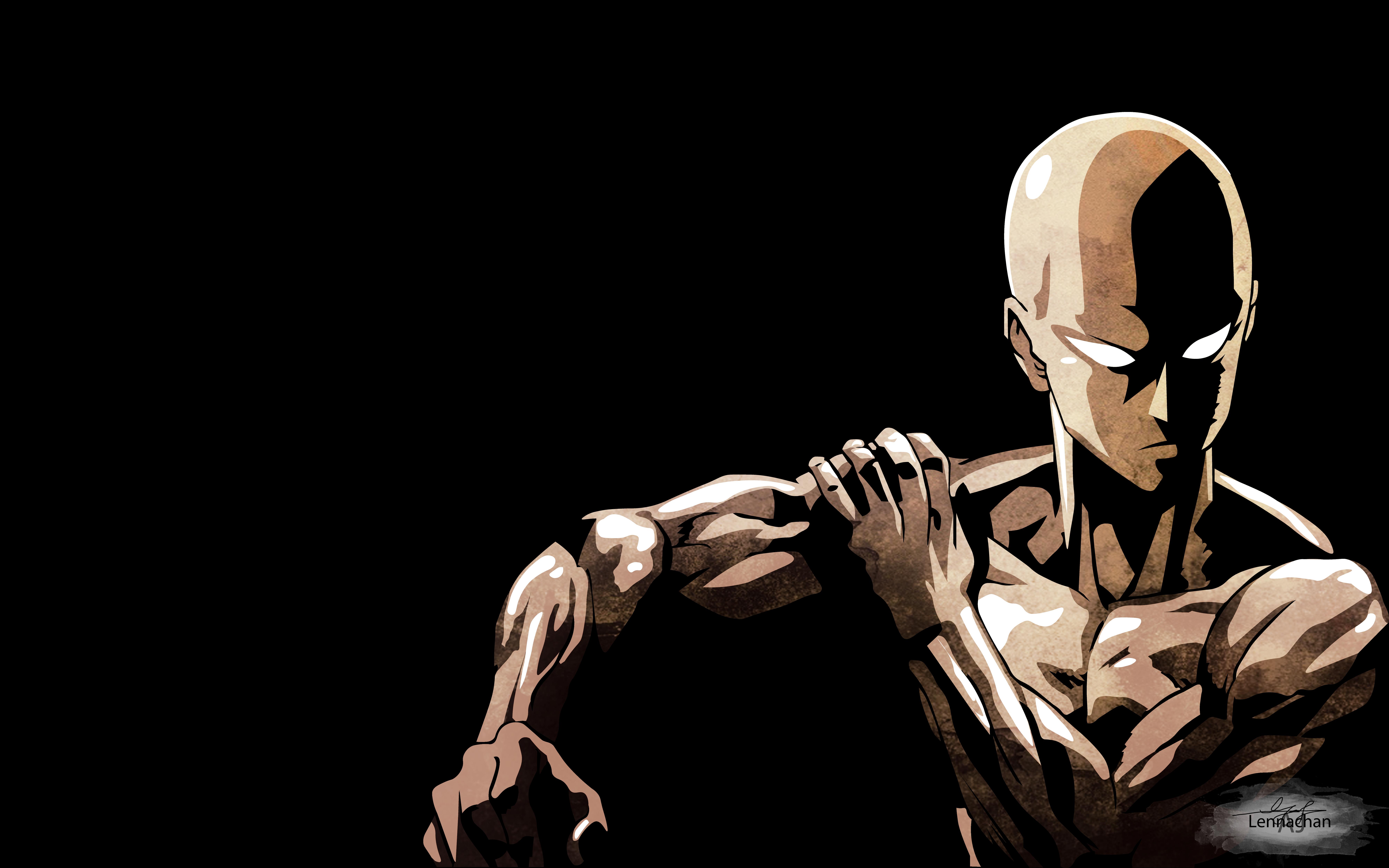 Saitama 4k wallpaper by CYBERxYT on DeviantArt