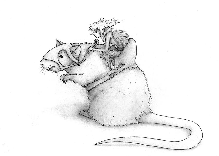 The Rat Rider by Easily-Entertained on DeviantArt