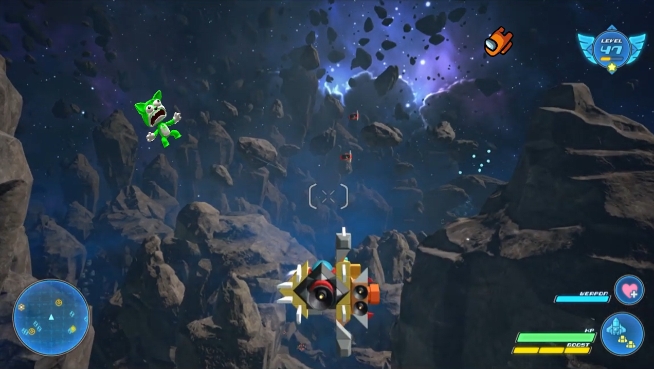 Exploring Space While Seeing Some Bizarre Sights