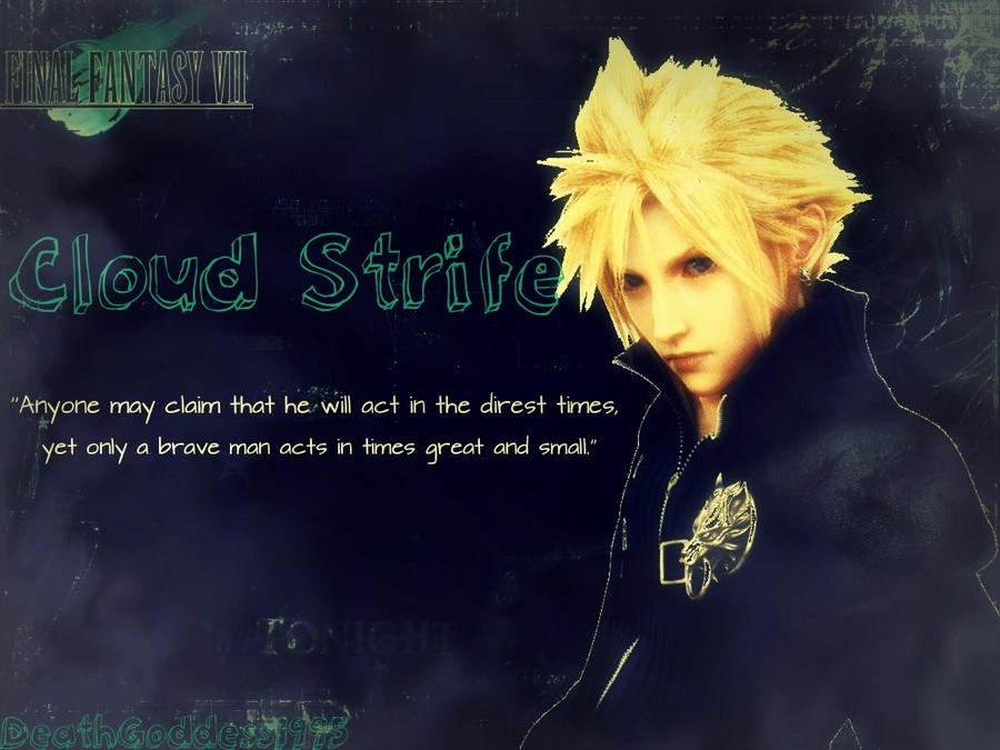 REQUEST - Cloud Strife Wallpaper by DeathGoddess1995 on DeviantArt