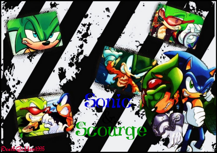 Sonic and Scourge Collage