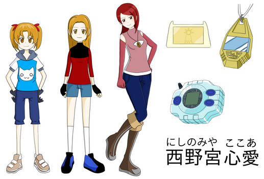 Digimon AU - Nishinomiya Kokoa