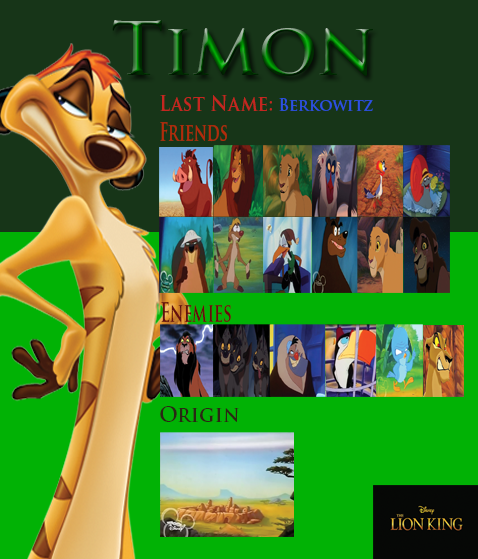 Timon Profiles Timon Info Wallpaper by Rm1993 on DeviantArt