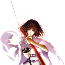 Ryougi Shiki render