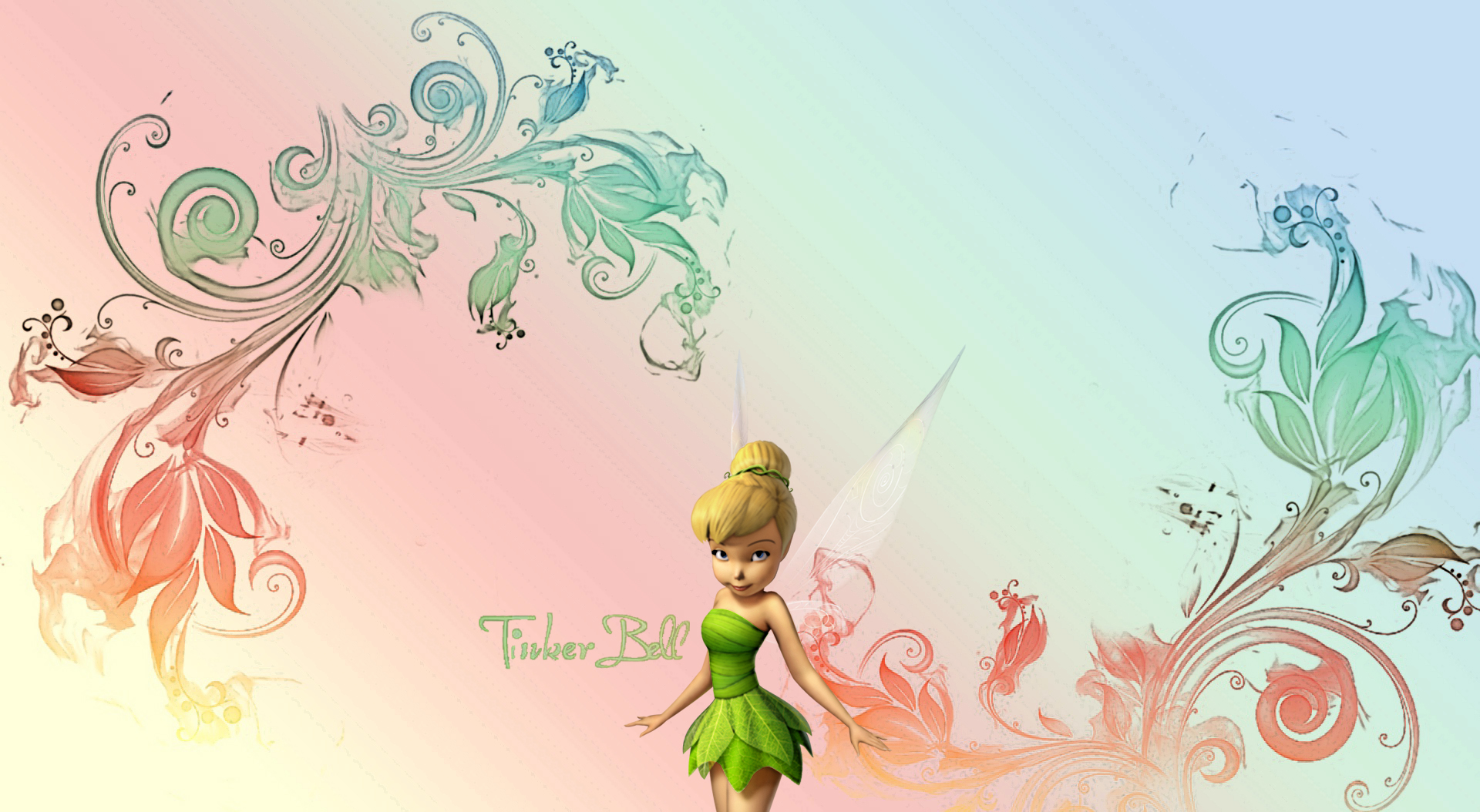 Tinkerbell Gradient Desktop Background by Fireforkx on DeviantArt Tinkerbell Gradient Desktop Background by Fireforkx on DeviantArt