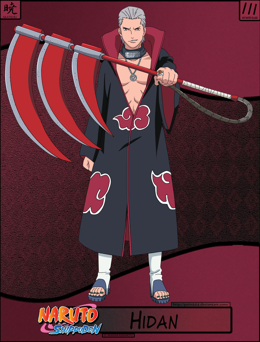 Naruto Shippuden, Hidan (Akatsuki) by iEnniDESIGN