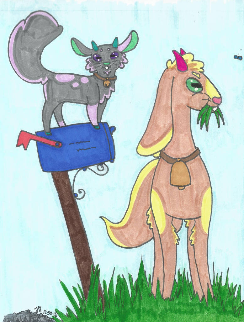 Deviantart Grumpy Goat You've Goat Mail by grumpybirb on DeviantArt