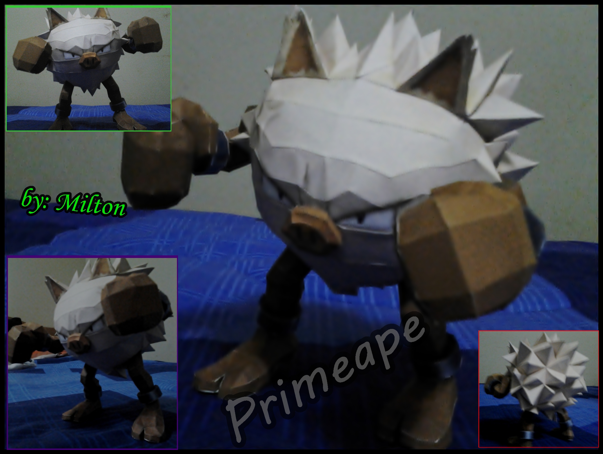 primeape papercraft