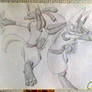 Lucario- attact pose 2