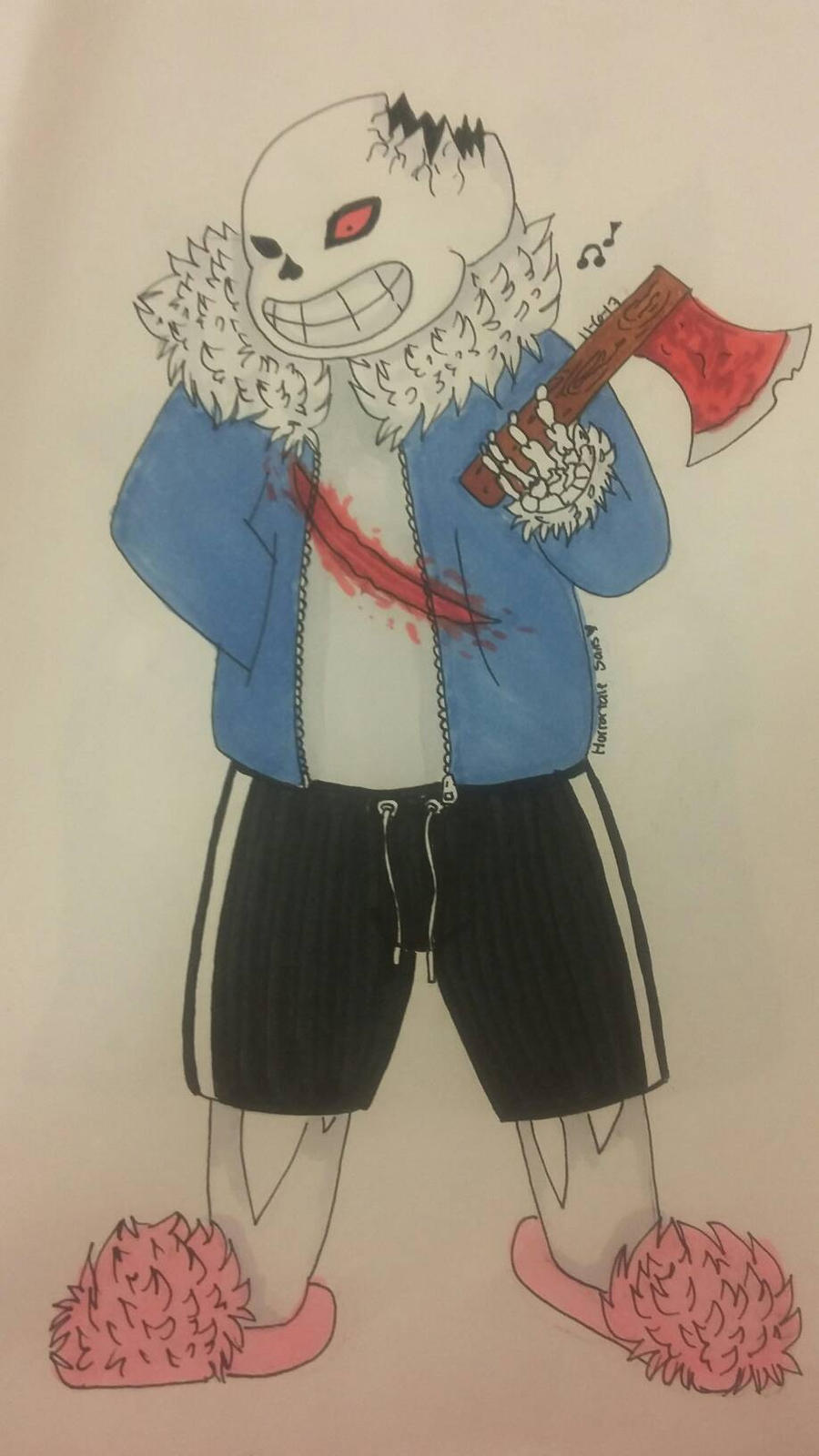 Horror tale Sans by Miss-ClownAj on DeviantArt