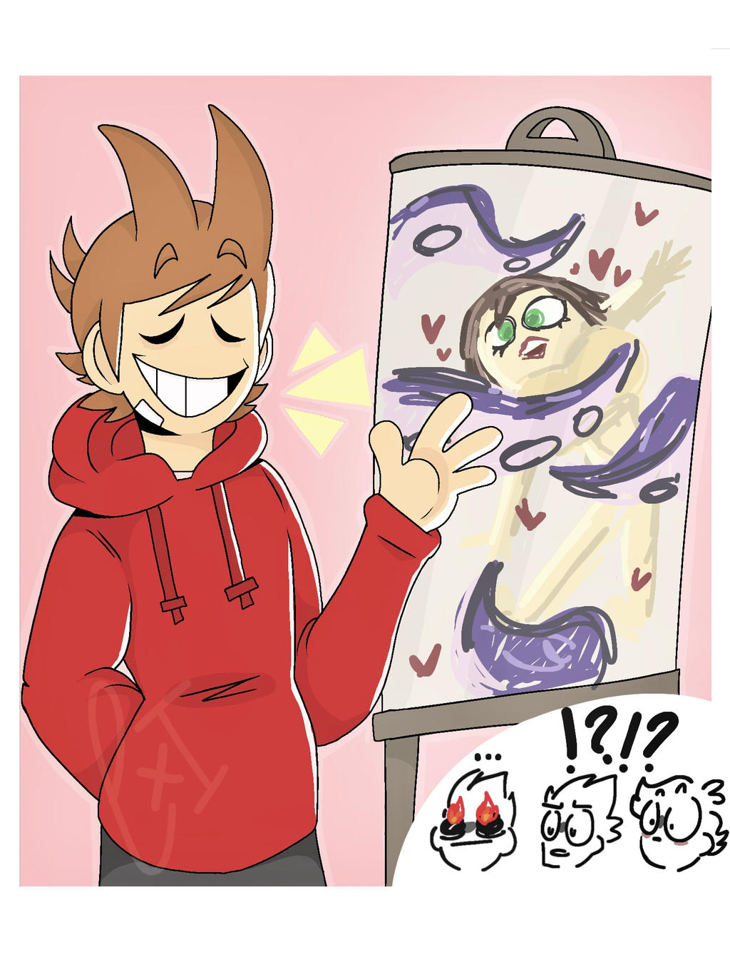 Tord and his Masterpiece by TheSinMom on DeviantArt