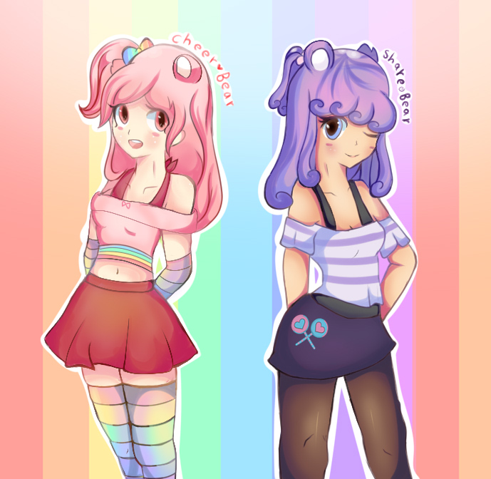 Cheer bear and Share bear by Mariamagic59 on DeviantArt Cheer bear and Share bear by Mariamagic59 on DeviantArt