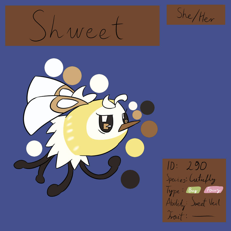 Shweet Shweet the Cutiefly - Reference Sheet by TheWojtek11 on DeviantArt