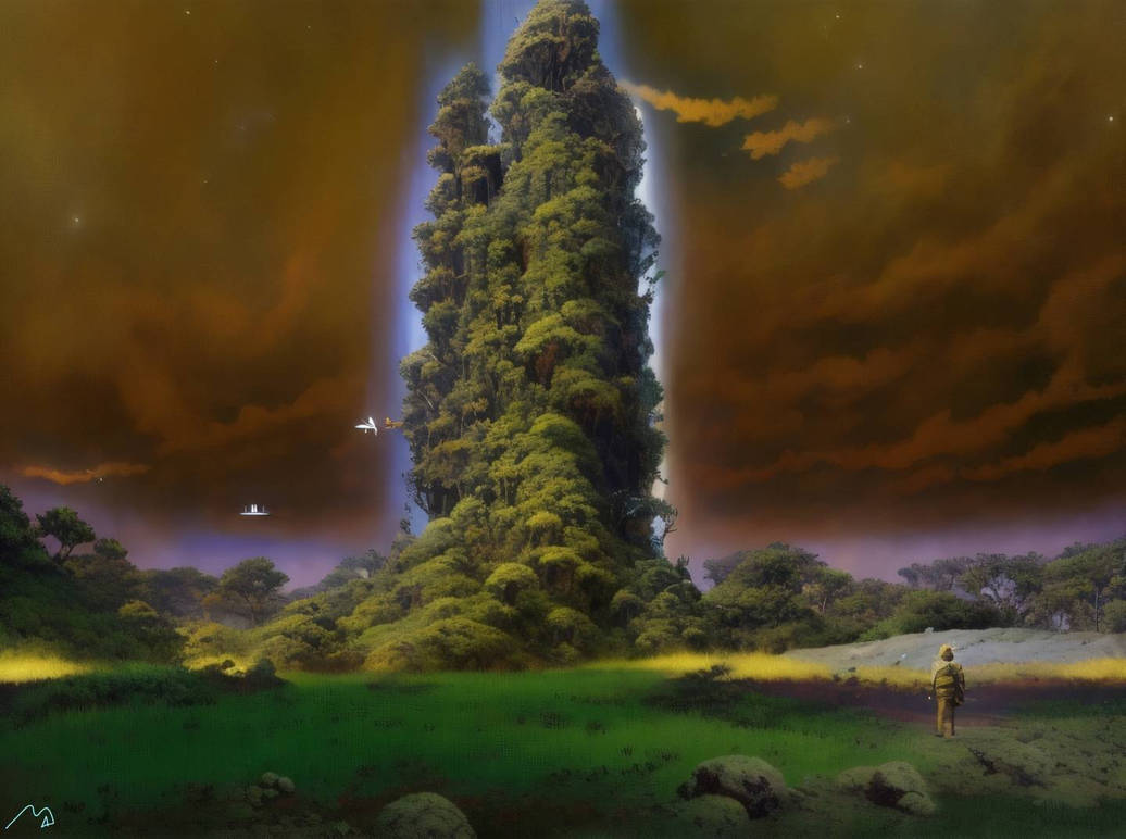 The giant tree of Gliese 180 c by AndresMontes on DeviantArt