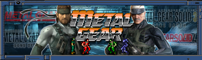 Metal Gear Solid Series Banner