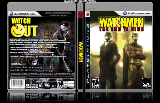 Watchmen: The End is Nigh Box Art