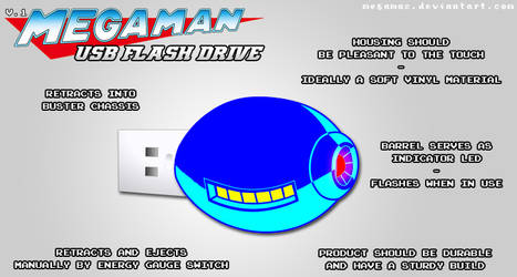 MegaMan Flash Drive